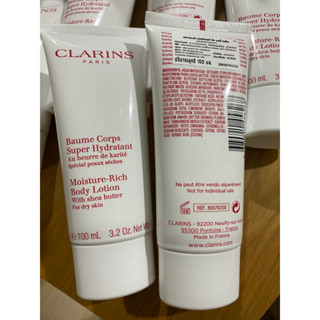 ครีมทาผิวกาย Clarins Moisture-Rich Body Lotion 100 ป้ายไทย💯✅