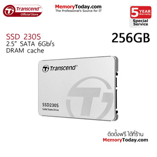 ภาพหน้าปกสินค้าTranscend SSD 230s SATA-III 6Gb/s 256GB (TS256GSSD230S) ที่เกี่ยวข้อง