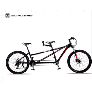 จักรยานแทนเดม EUROBIKE TD2126, 21 Speed Aluminum Tandem bicycle จักรยานคู่รัก ล้อ 26 นิ้ว (แทนเด็มไบค์)