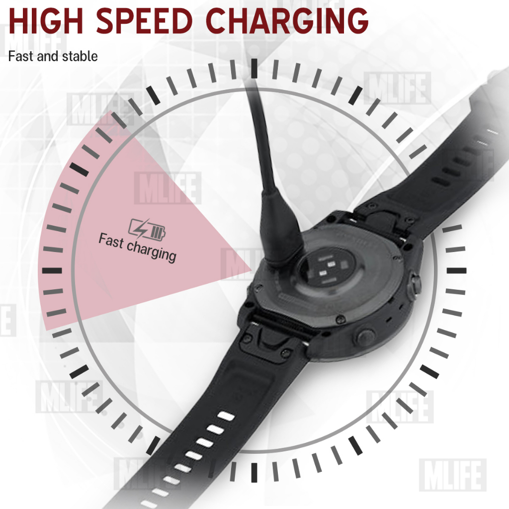 mlife-สายชาร์ท-garmin-forerunner-965-955-945-935-สายชาร์จ-เคส-สายนาฬิกา-ฟิล์มกันรอย-magnetic-charging-cable