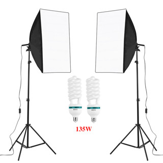 ไฟไลฟ์สด ไฟถ่ายรูป ไฟสตูดิโอ สตูดิโอถ่ายภาพ ไฟต่อเนื่อง ไฟสตูดิโอ Photography Photo Studio Softbox Lighting Kits