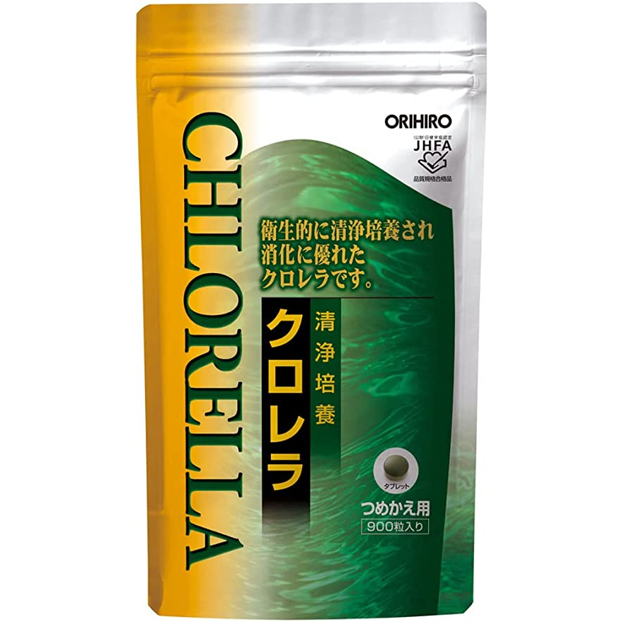 orihiro-clean-chlorella-สาหร่ายคลอเรลลา-คลอโรฟิลล์จากญี่ปุ่น-ปรับระบบย่อยอาหาร-เสริมสร้างภูมิคุ้มกัน-ล้างสารพิษ