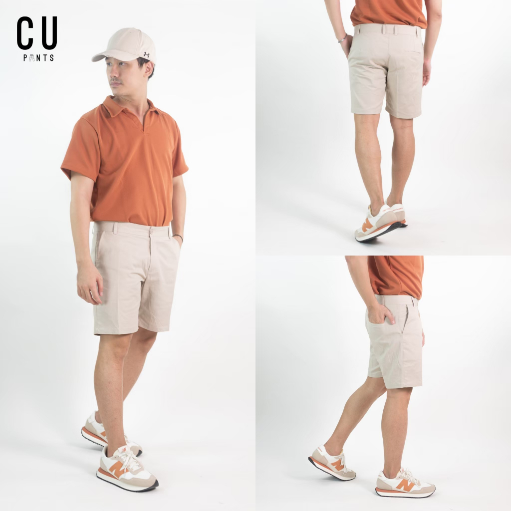 ภาพสินค้าใส่CODE : MAY10MA กางเกงขาสั้น ขาสั้น 16นิ้ว : กางเกง ขาสั้นผู้ชาย ผ้าชิโน่ คอตตอน100% Chino Shorts จากร้าน glicojung บน Shopee ภาพที่ 5