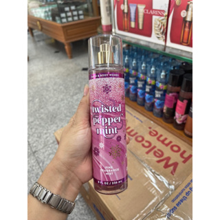 Bath &amp; Body Works Twisted Peppermint Fine Fragrance Mist 236ml. ของแท้