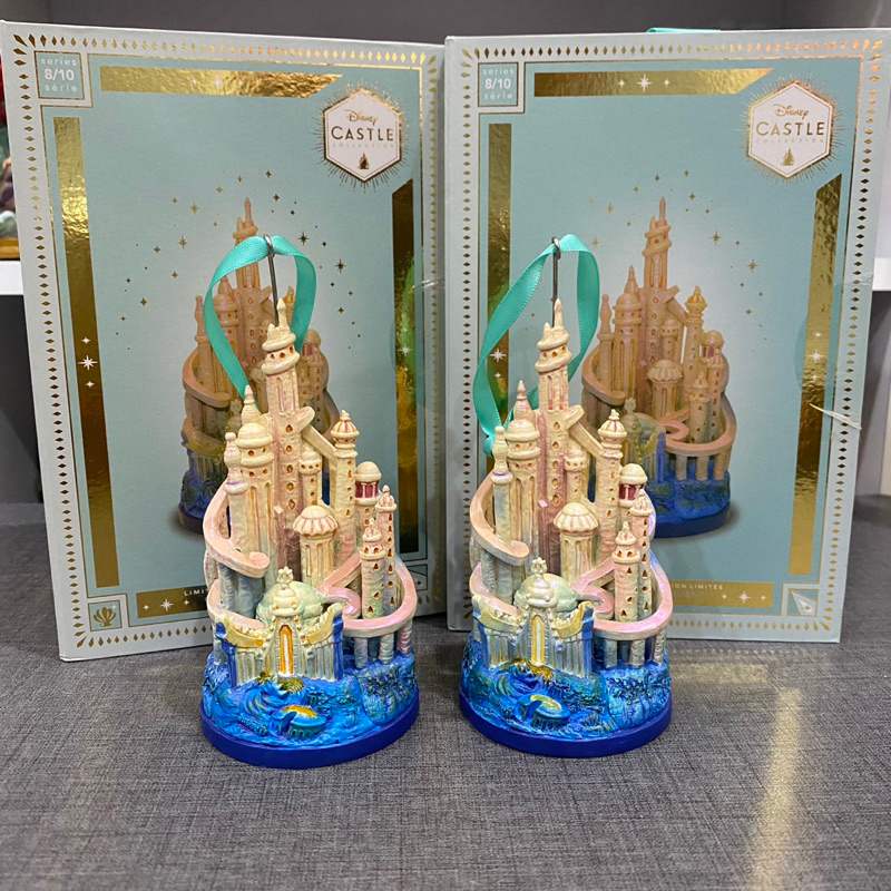 disney-castle-ornament-collection-ariel-s-castle