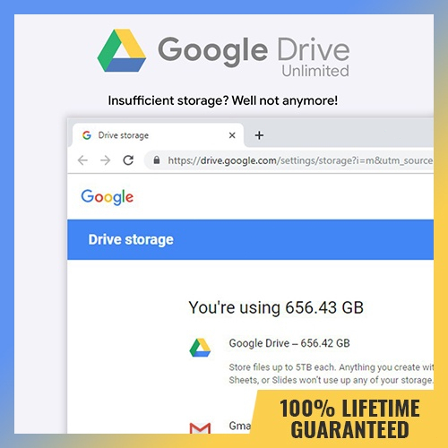 ภาพหน้าปกสินค้าGoogle Drive Google Photos Unlimited Storage not Team / Shared Drive จากร้าน 3c.factory บน Shopee