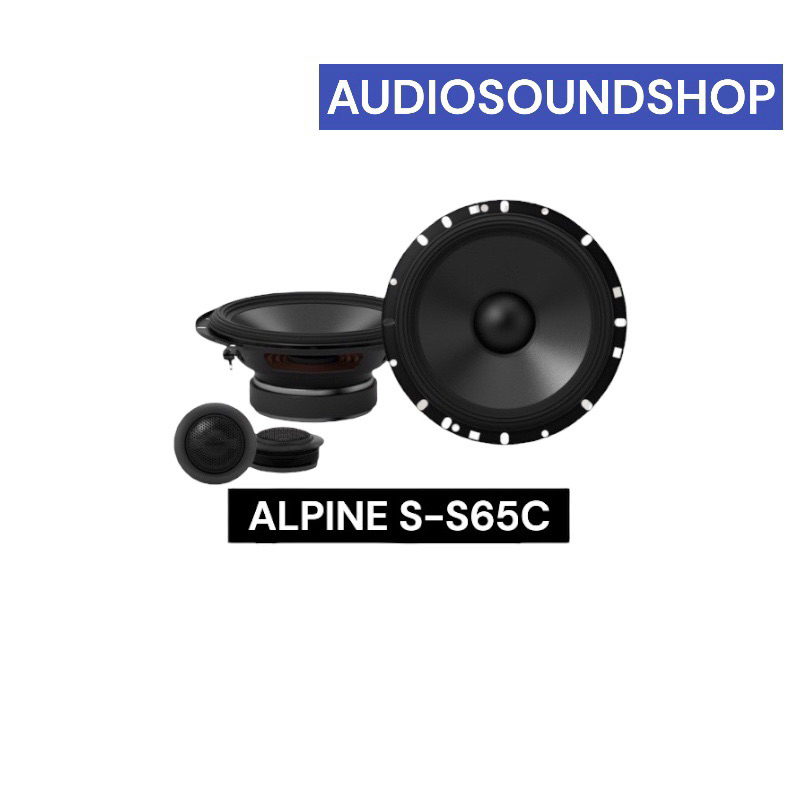 ลำโพงแยกชิ้น ALPINE S-S65C 6-1/2 ลำโพงแยกชิ้น ALPINE S-S65C 6-1/2