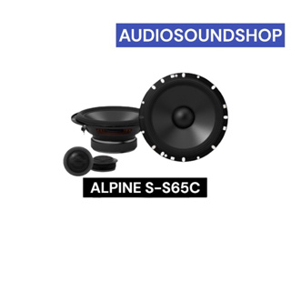 ลำโพงแยกชิ้น ALPINE S-S65C  6-1/2" (16.5CM) COMPONENT 2 - WAY SPEAKER