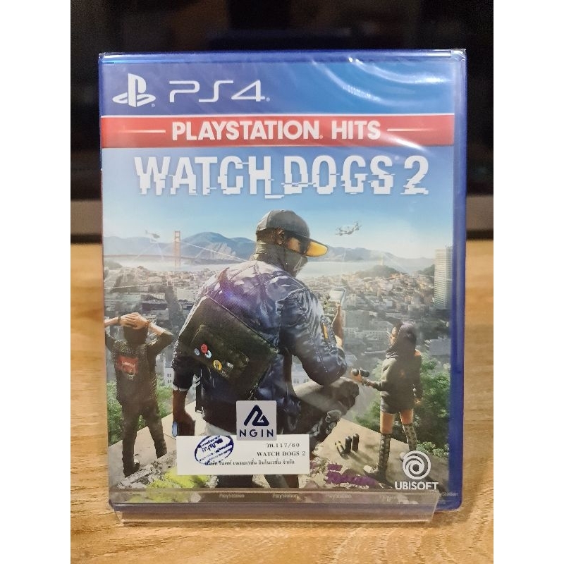 แผ่นเกม-ps4-playstation-4-เกม-watchdogs-2