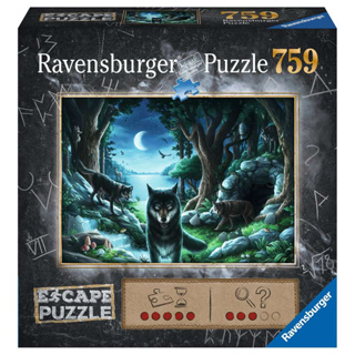 RAVENSBURGER: Escape Puzzle #7 – Curse of the Wolves (759 Pieces) [Jigsaw Puzzle]