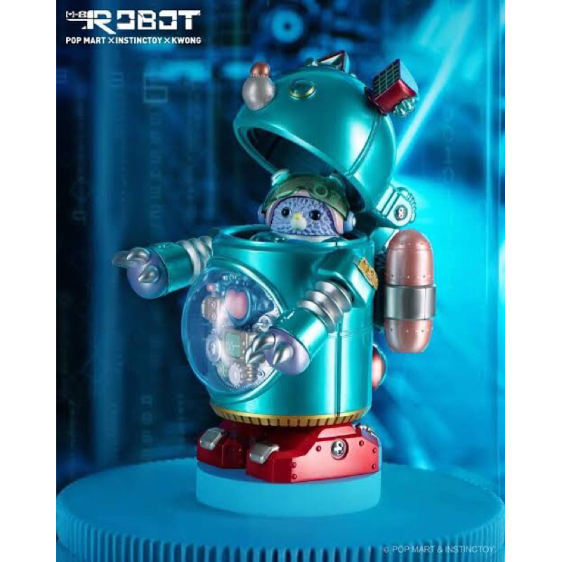 POP MART×INSTINCTOY×KWONG ロボット　ムッキー Amazon.co.jp: POPMART × INSTINCTOY ロボットムッキー M-8