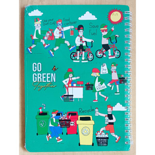 💚💚KBANK Go Green Together 💚💚สมุดโน๊ต 2023 ธนาคารกสิกรไทย📗ของพรีเมี่ยมธนาคาร📗