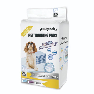 แผ่นรองซับอนามัยสำหรับสัตว์เลี้ยง ช่วยฝึกขับถ่าย แบรนด์ Emily Pets