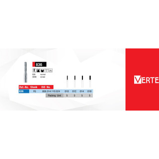( VERTEX ) Diamond Bur หัวกรอไดมอนด์ หัวกรอกากเพชร ทรง Standard ...