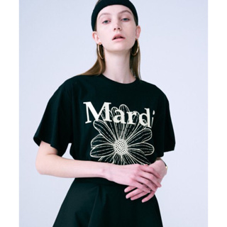 พร้อมส่ง MARDI MERCREDI TSHIRT FLOWERMARDI /Univ logo