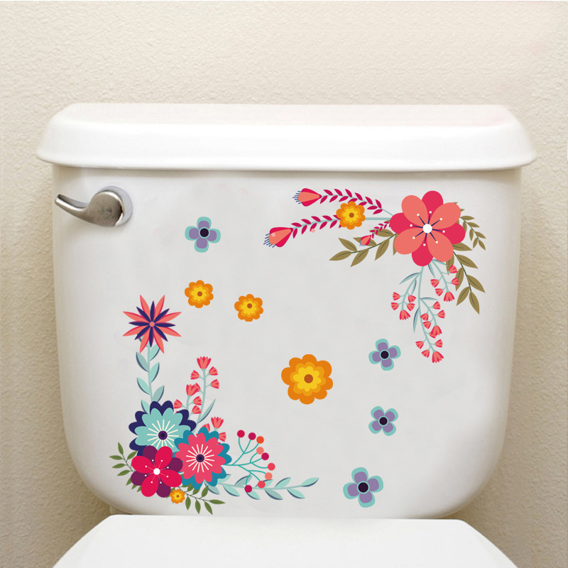 สติกเกอร์ติดห้องน้ำ-ติดชักโครกห้องน้ำ-หรือ-ของใช้ต่างๆ-เพื่อความสวยงาม