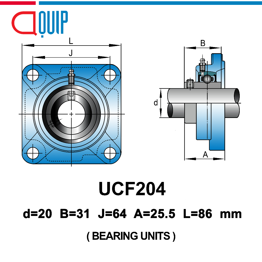 ucf204-ubc-ตลับลูกปืนตุ๊กตา-สำหรับงานอุตสาหกรรม-รอบสูง-bearing-units-ucf-204-เพลา-20-มม-uc204-f204