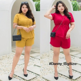 ชุดเซตสาวอวบ มีไซส์ถึง 50 เรียบหรู ดูไฮ #Danny_BigSize (522 542)