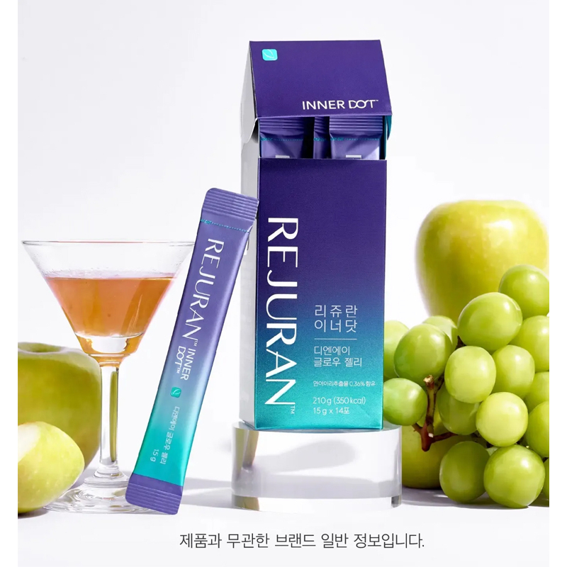 rejuran-inner-dot-dna-glow-jelly-15g-x-14-sticks-นำเข้าเกาหลี-คอลลาเจน-เยลลี่-สินค้าใหม่ล่าสุด