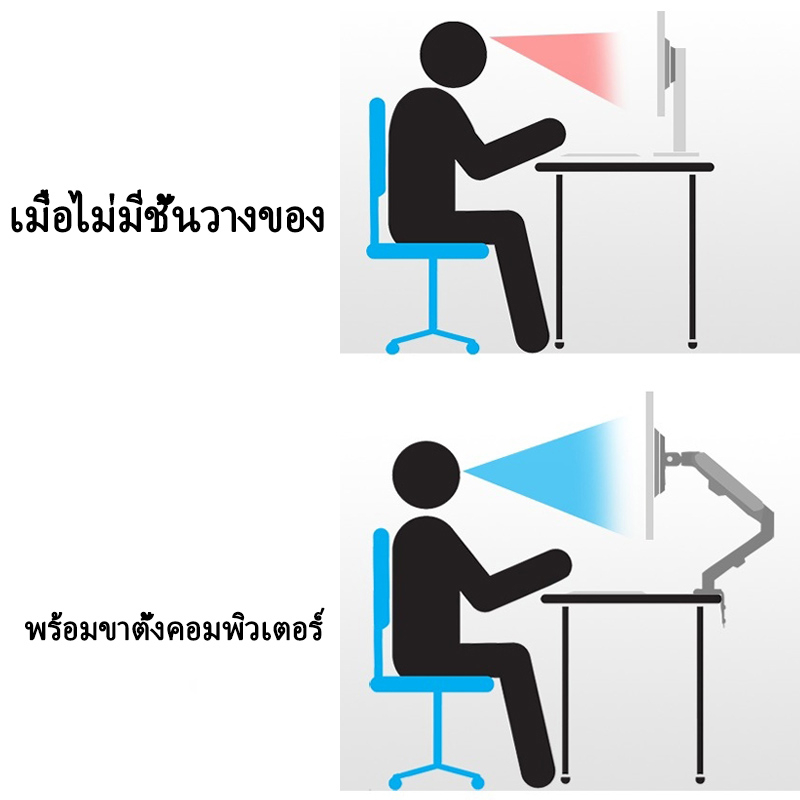 rongliver-ขาตั้งจอ-ขาตั้งจอคอม-แท่นยึดจอ-ที่ยึดจอ-ขาตั้งจอคอม-2-จอ-17-32-นิ้ว-ขาตั้งจอแบบปรับได้-ปรับสูงต่ำ-ปรับองศาจอได้