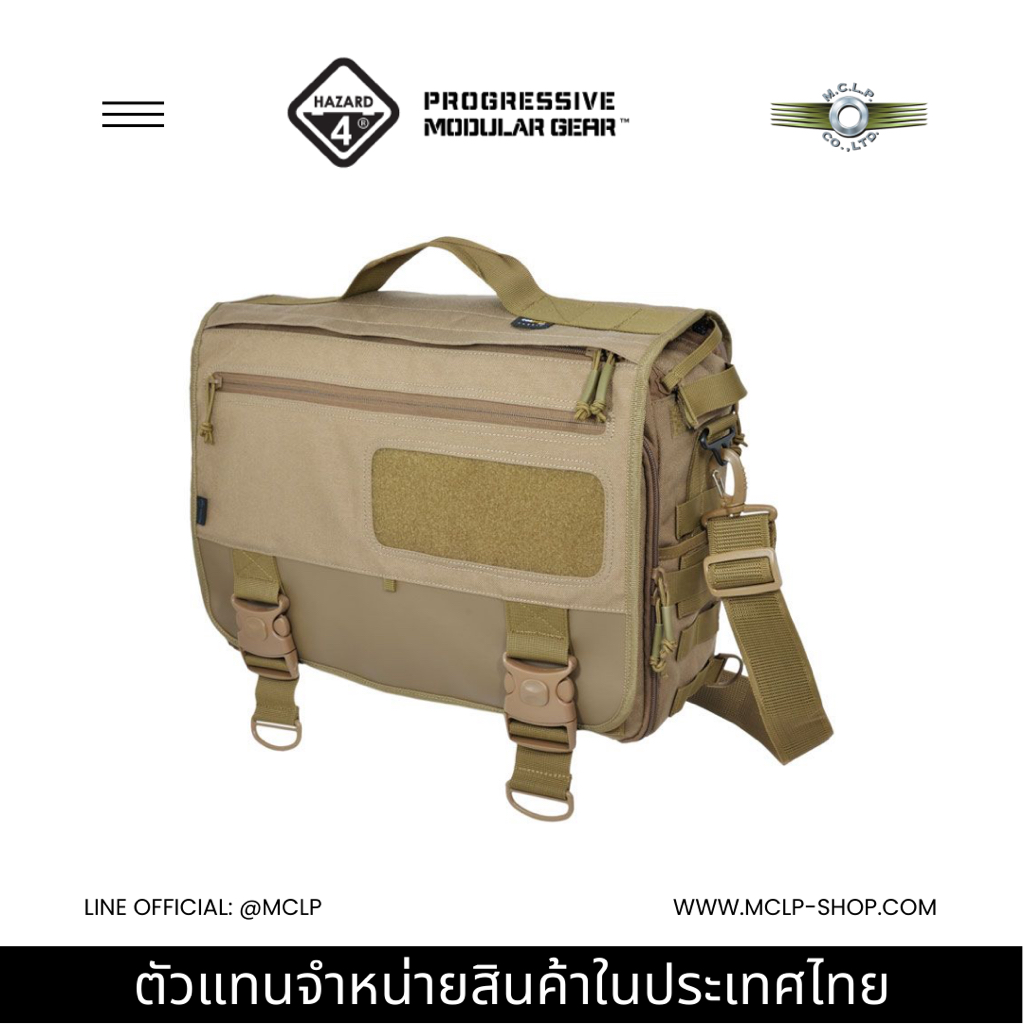 Hazard Messenger of Doom Go-bag Tactical Messenger Bag