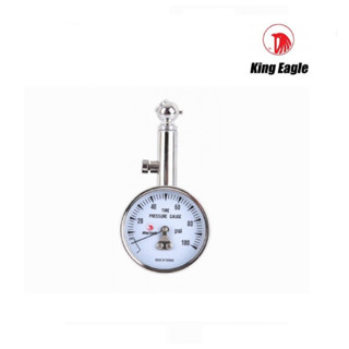 KING EAGLE เกจ์วัดลม 100 ปอนด์ รุ่น KETH-32 เกวัดลม วัดลม เก 100 lb. Tire Pressure Gauge - KING EAGLE B