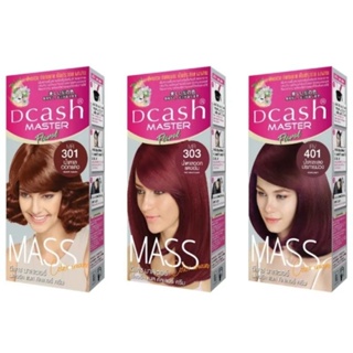 Dcash Master Floral Mass Color Cream ครีมเปลี่ยนสีผม ดีแคช มาสเตอร์ ฟลอรัล แมส คัลเลอร์ ครีม (สีโทนแดง)