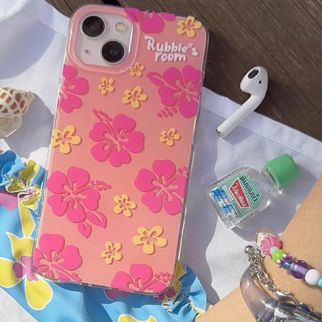 Aloha summer phone case เคสไอโฟนลายดอกชบาอะโลฮ่า จาก Rubbie’s room ...