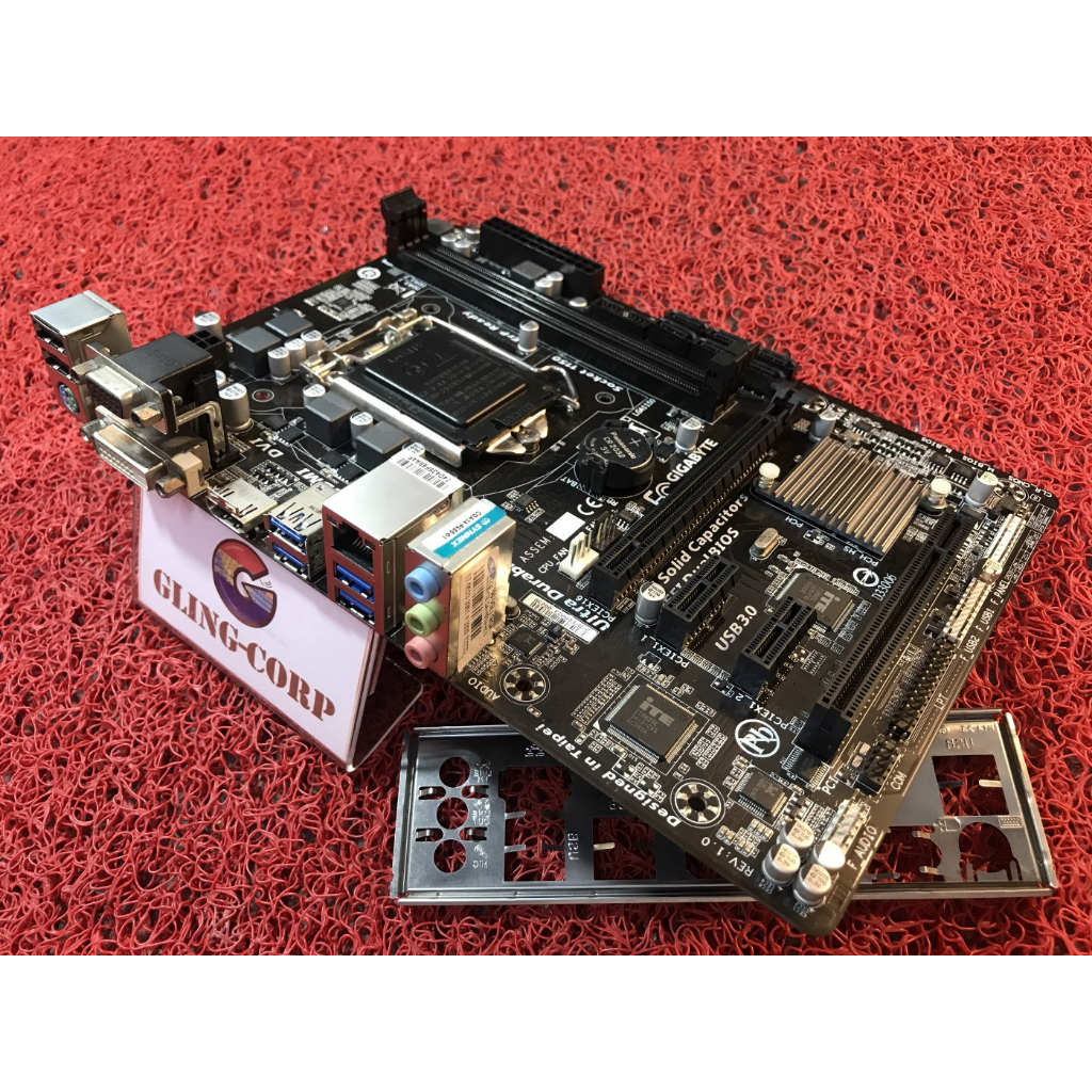 LGA1150 MAINBOARD GIGABYTE RAM 2 SLOT mATX - หลายรุ่น / H81M / B85M ...