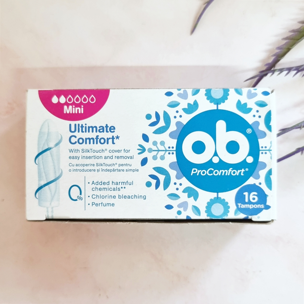 [o.b.®] ProComfort® Ultimate Comfort Mini 16 Tamponsโอบี ผ้าอนามัยแบบ ...