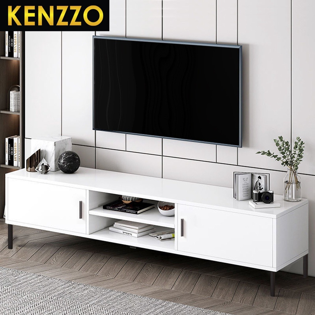 พร้อมส่ง-kenzzo-ชั้นวางทีวี-ตู้วางทีวี-ชั้นวางของ-โต๊ะกลาง-มินิมอล-tv-cabinet-tv-rack-coffee-table