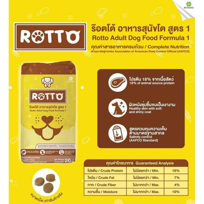 rotto-ร็อตโต-อาหารสุนัขโต-สูตร-1-20kg