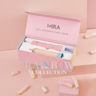 Mira Miracle X3 AirSmooth Automatic Hair Curler Rainbow Collection (LIMITED EDITION) มิรา เครื่องม้วนผม รุ่นโปร 3 แกน
