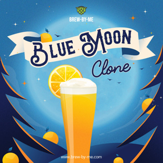 ภาพขนาดย่อสินค้าชุดวัตถุดิบทำเบียร์ Blue Moon ขนาด 2.5 (9.4 ลิตร) และ 5 แกลลอน (18.9 ลิตร) Beer Kit