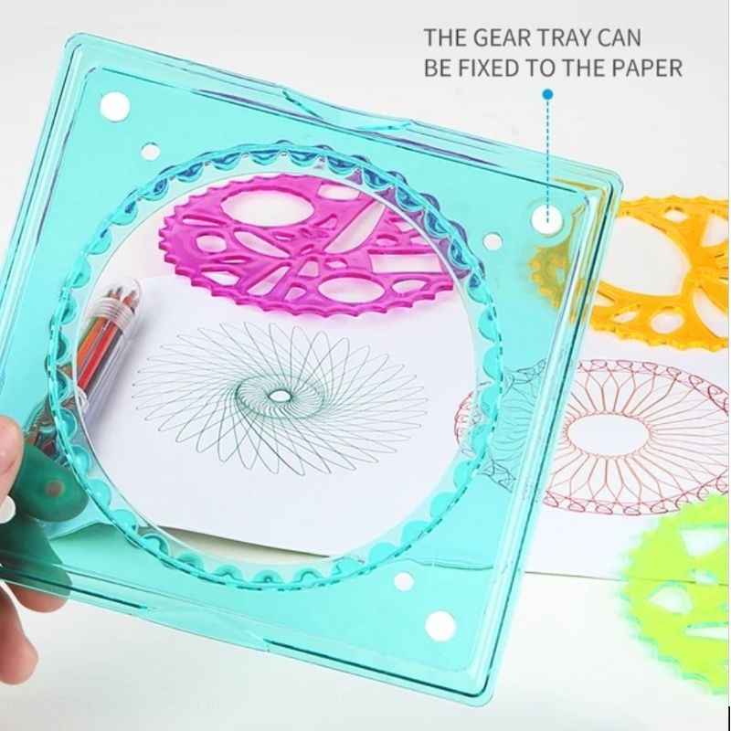 spirograph-ชุดฟันเฟืองวาดรูป