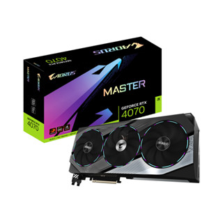 GIGABYTE  VGA GEFORCE RTX 4070 AORUS MASTER OC - 12GB GDDR6X