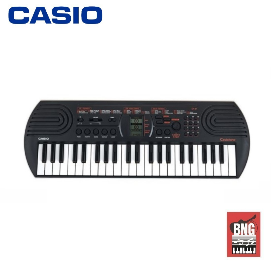 คีย์บอร์ดไฟฟ้าcasio-sa-81พกพาง่าย-เสียงดีฟังก์ชันครบ