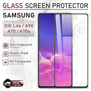 MLIFE - กระจก 9D เต็มจอ Samsung Galaxy A90 5G ฟิล์มกระจก ฟิล์มกันรอย เคส ฟิล์มหลัง ฟิล์มหลังเครื่อง Tempered Glass