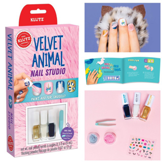 Klutz Velvet Animal Nails Activity Kit