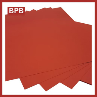 กระดาษการ์ดสี A4 สีแดง - BP-Rojo ความหนา 180 แกรม บรรจุ 100 แผ่นต่อห่อ แบรนด์เรนโบว์