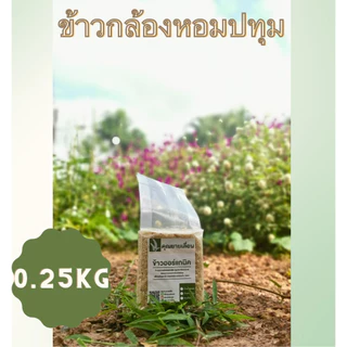 🌾ข้าวหอมปทุม ขนาด 250 กรัม🌾ข้าวออแกนิก 🔥สีข้าวใหม่ทุกวันตามคำสั่งซื้อ 👨‍🌾 จากเกษตรกร จ. พัทลุง photo