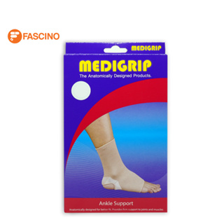 Medigrip Ankle Support เมดิกริบ ผ้ารัดข้อเท้า ไซส์ S บรรเทาอาการอักเสบจากการเล่นกีฬา ลดบวม แก้เมื่อย