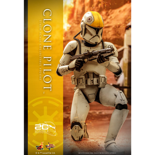 พร้อมส่ง! ฟิกเกอร์ Hot Toys MMS648 1/6 Star Wars Episode II: Attack of the Clones™ - Clone Pilot™