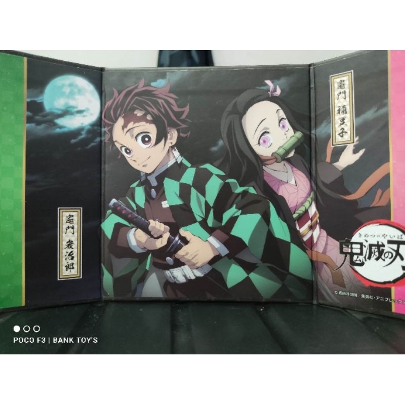 kimetsu-no-yaiba-mini-folding-screen-collection-2-ฉากพับดาบพิฆาตอสูรของแท้จากญี่ปุ่น