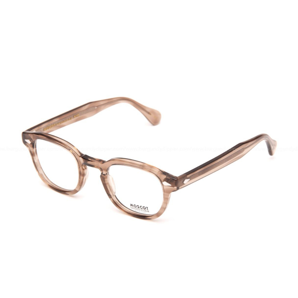 กรอบแว่นตา-moscot-รุ่น-lemtosh-rx-brown-ash-กรอบน้ำตาลกระ-มีขนาด-46-49-มม