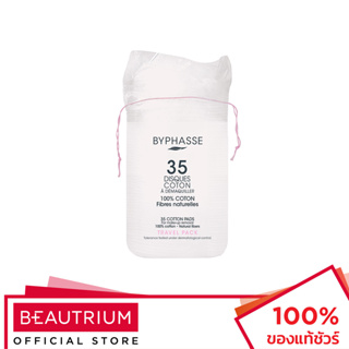 BYPHASSE 35 Cotton Pads for Make-up Removal สำลี