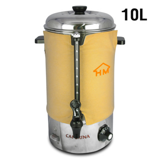 [KoffeeHouse] ถังต้มน้ำไฟฟ้า 10 ลิตร + ผ้าหุ้มถังต้มน้ำไฟฟ้า 10 ลิตร 1614-009