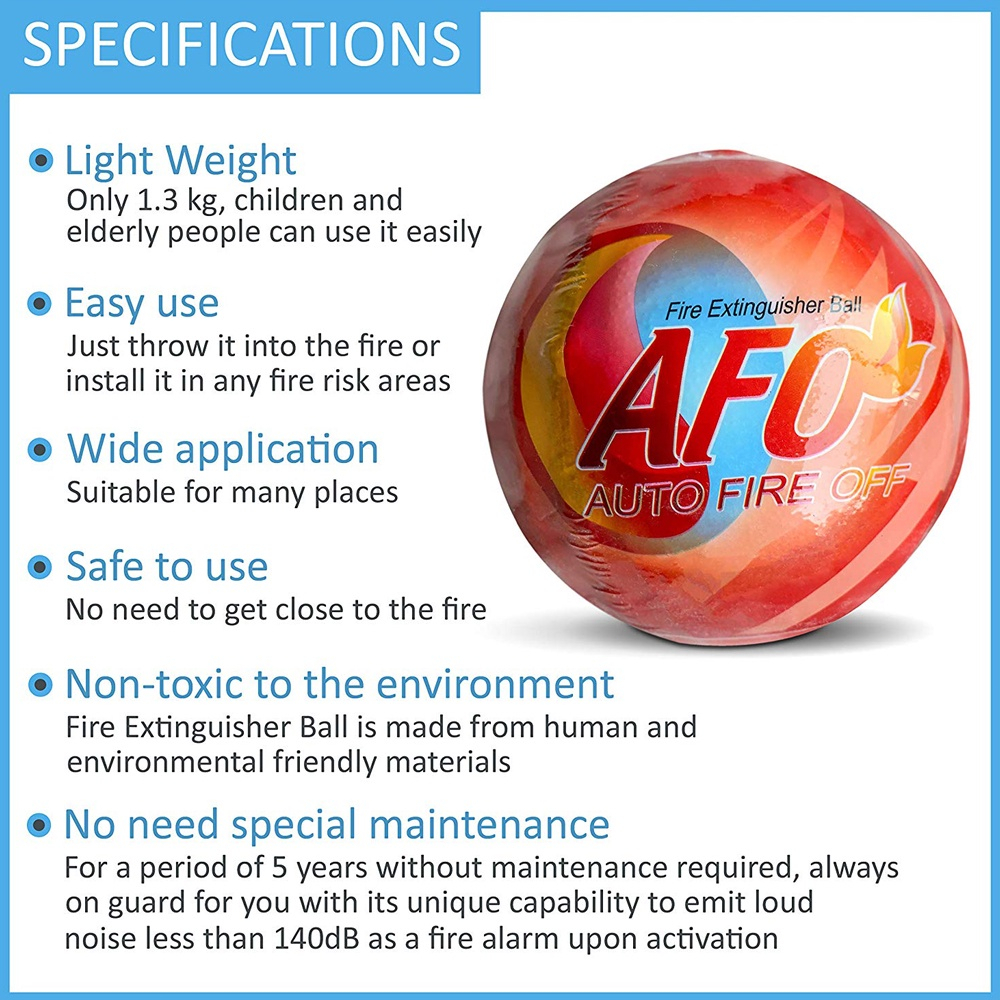 ลูกบอลดับเพลิงอัตโนมัติ-afo-auto-fire-off-น้ำหนัก-1-3-kg-fire-extinguisher-ball