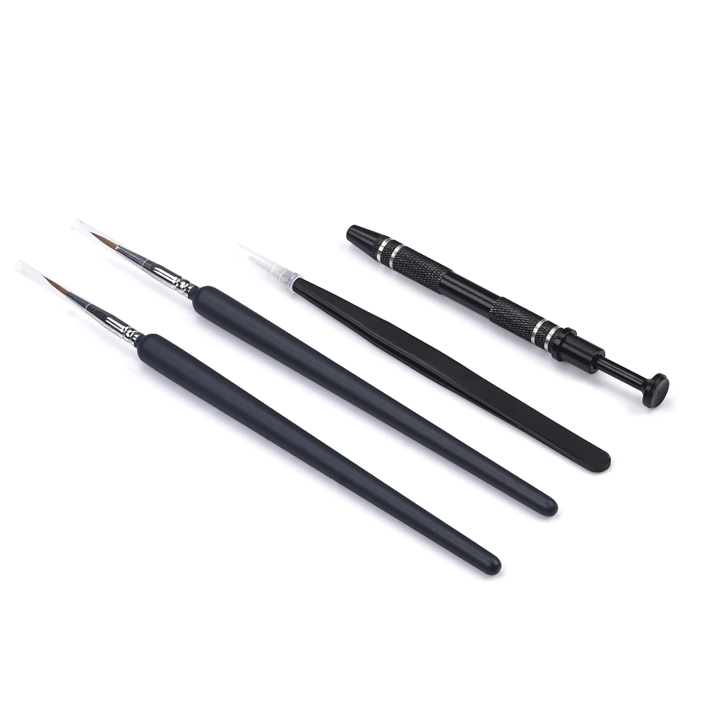 ชุดอุปกรณ์ลูปสวิตซ์ KBDfans Lube Tools Collection พู่กัน ที่จับ stem