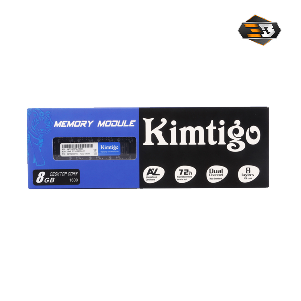 ram-kimtigo-cavalry-desktop-8gb-ddr3-1600mhz-ประกันตลอดอายุการใช้งาน-สั่งหลายชิ้นมีราคาส่งให้นะครับ